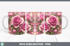 GorgeousChecker Valentine Mug Wrap design.