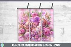 GorgeousChecker Valentine Tumbler design.