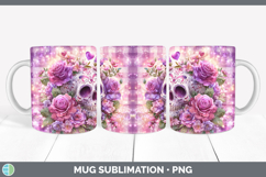 GorgeousChecker Valentine Mug Wrap design.