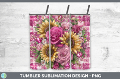 GorgeousChecker Valentine Tumbler design.