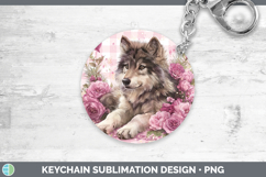 GorgeousChecker Valentine Keychain design.