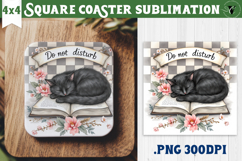 Square Coasters | Checkered | Retro and Vintage Product Image 1
