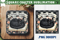 Square Coasters | Checkered | Retro and Vintage Product Image 1