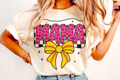 Softball Mama PNG, Retro Softball PNG, Softball Coquette PNG Product Image 2