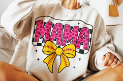 Softball Mama PNG, Retro Softball PNG, Softball Coquette PNG Product Image 1