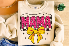 Softball Mama PNG, Retro Softball PNG, Softball Coquette PNG Product Image 4