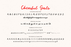 Cheerful Girls Handwritten Retro Vibes Script Product Image 19
