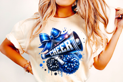Cheer PNG, Cheerleader PNG, Cheer Coquette PNG, Cheer Bow Product Image 2