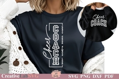 Cheer Coach SVG, Coach Svg, Cheerleader Svg, Coach Shirt Svg Product Image 2