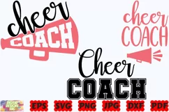 Cheer Coach SVG | Cheer SVG | Coach SVG | Sport SVG | Shirt Product Image 3