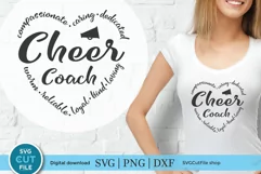 Create super-cute gifts, like tshirts, mugs, or tumblers for the cheer coach at your school...quickly!