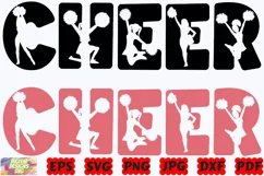 Cheer SVG | Sport SVG | Cheer Mom SVG | Cheer Life SVG | PNG Product Image 3