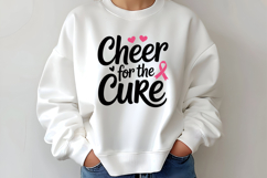 Cheer For The Cure SVG | Breast Cancer Awareness SVG Product Image 2
