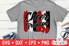 Cheer SVG | Cheer Grandpa | Paint Strokes | Shirt Design Product Image 1