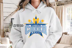 Cheerleader shirt svg, Cheerleading svg Product Image 2