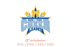 Cheerleader shirt svg, Cheerleading svg Product Image 3