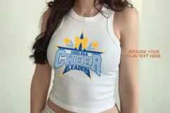 Cheerleader shirt svg, Cheerleading svg Product Image 1