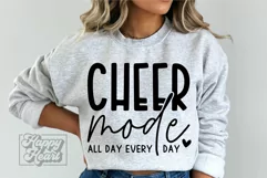Cheer Mode SVG - Cheerleader PNG - Dance Mom SVG - Dance SVG Product Image 4