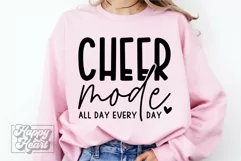 Cheer Mode SVG - Cheerleader PNG - Dance Mom SVG - Dance SVG Product Image 2