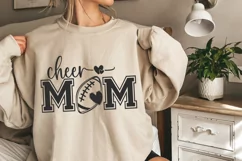 Cheer Mom SVG, Cheerleader SVG, Baseball Mom SVG, Cheer Life Product Image 1