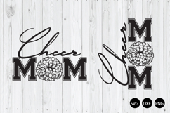 Cheer Mom SVG, Cheer Mama SVG, Game Day Cheerleader SVG Product Image 2