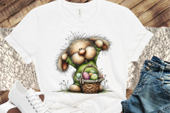 Whimsical Easter Bunny Clipart Product Image 3