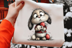 Cheerful Happy Easter Bunny with Spring Joy Product Image 2