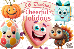 Whimsical Seasonal &amp; Holiday Objects Clip Art PNG Product Image 1