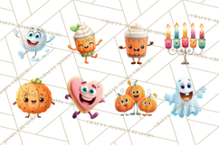 Whimsical Seasonal &amp; Holiday Objects Clip Art PNG Product Image 2