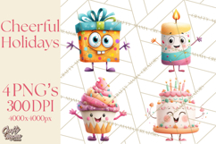 Whimsical Seasonal &amp; Holiday Objects Clip Art PNG Product Image 1