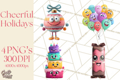 Whimsical Seasonal &amp; Holiday Objects Clip Art PNG Product Image 1