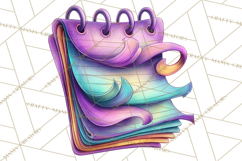 Everyday Objects Whimsical Clip Art PNG, Home Decor Clipart Product Image 2