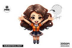 Cheerleader Sticker
