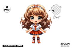 Cheerleader clipart