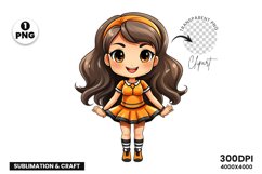 Cheerleader Sticker