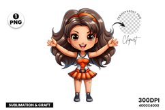 Cheerleader Sticker