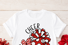Cheer Mom SVG, Cheerleader Biggest Fan Megaphone Cut File Product Image 6