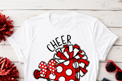 Cheer Mom SVG, Cheerleader Biggest Fan Megaphone Cut File Product Image 2