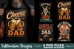 Dad sublimation PNG, Father 4 PNG, Father's day PNG Product Image 2