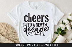 Happy New Year SVG Design - Goodbye 2025 Hello 2026 Product Image 3