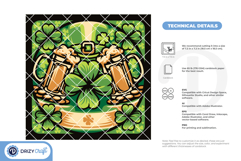 Cheers to Luck St Patricks 3D Shadow Box Product Image 4