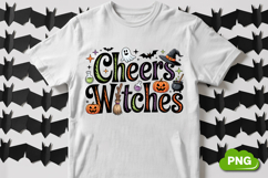 Cheers Witches PNG | Halloween Sublimation | Halloween PNG Product Image 3