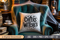 Halloween Round Sign SVG Bundle | Halloween Sign | Spooky Product Image 20