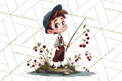 Cherry Mini World Clipart, PNG, Baking &amp; Gardening Clip Art Product Image 3