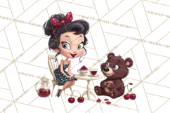 Cherry Mini World Clipart, PNG, Baking &amp; Gardening Clip Art Product Image 5