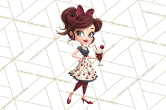 Cherry Mini World Clipart, PNG, Baking &amp; Gardening Clip Art Product Image 2