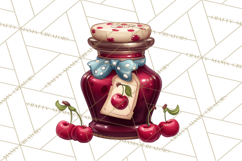 Cherry Mini World Clipart, PNG, Baking &amp; Gardening Clip Art Product Image 5