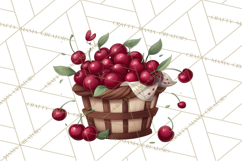 Cherry Mini World Clipart, PNG, Baking &amp; Gardening Clip Art Product Image 2