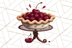 Cherry Mini World Clipart, PNG, Baking &amp; Gardening Clip Art Product Image 2