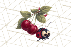 Cherry Mini World Clipart, PNG, Baking &amp; Gardening Clip Art Product Image 2
